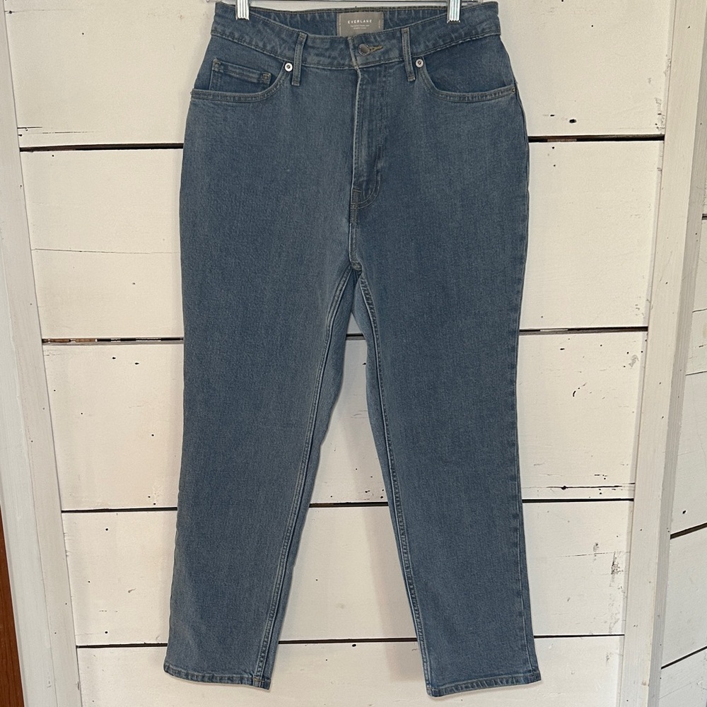 Everlane The Curvy Cheeky Jean Organic Cotton 28 Crop